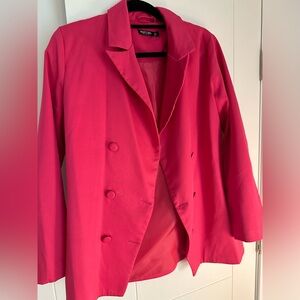 Pink blazer